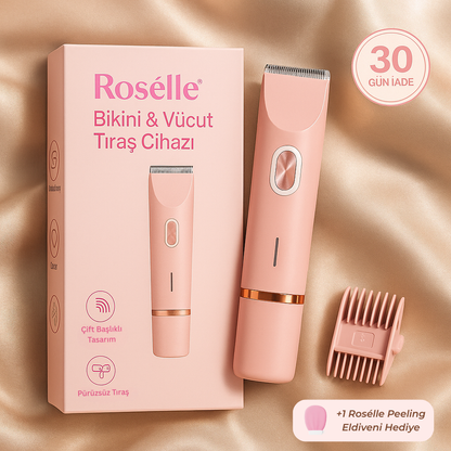Rosélle® Bikini & Vücut Tıraş Cihazı