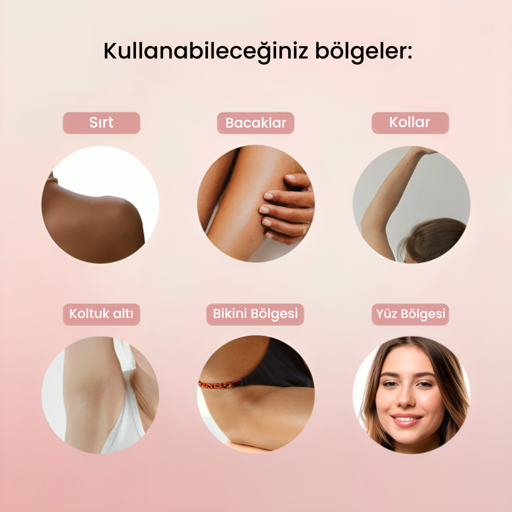 Rosélle® Bikini & Vücut Tıraş Cihazı